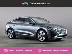 Grey Used 2021 Audi e-tron S-Line SUV | £22,176 (Fair price)