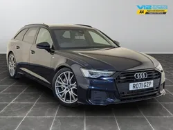 Blue Used 2021 Audi A6 Black Edition Estate | £26,495 (A bit pricey)