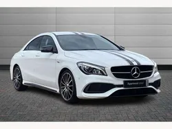 White Used 2018 Mercedes CLA220 Sedan | £14,990 (Fair price)