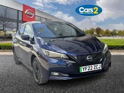 Blue Used 2022 Nissan Leaf Tekna Hatchback | £13,890 (Good price)