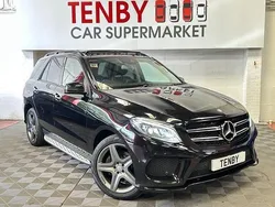 Black Used 2016 Mercedes GLE250 AMG line SUV | £18,295 (Fair price)
