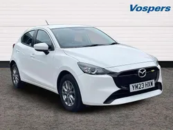 White Used 2023 Mazda 2 Center-Line Hatchback | £13,900 (Fair price)