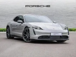 Grey Used 2023 Porsche Taycan Sedan | £64,995 (Expensive)