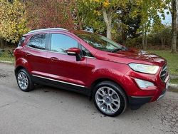 Red Used 2018 Ford Ecosport Titanium SUV | £6,490 (Fair price)