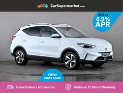 White Used 2022 MG ZS Trophy Connect Sedan | £16,197 (Fair price)