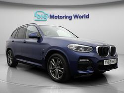 Blue Used 2019 BMW X3 M Sport SUV | £23,070 (Fair price)
