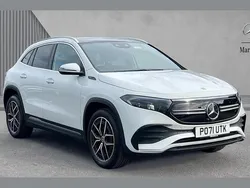 White Used 2021 Mercedes EQA250 AMG Line Premium SUV | £23,396 (Fair price)