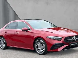 Red Used 2024 Mercedes A200 AMG Line Premium Plus Sedan | £28,980 (A bit pricey)