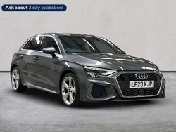 Grey Used 2023 Audi A3 S-Line Hatchback | £23,163 (Fair price)