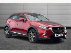 Red Used 2017 Mazda CX-3 Inclusive SUV | £10,240 (Fair price)