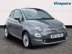 Grey Used 2022 Fiat 500 Dolcevita Hatchback | £9,700 (Fair price)