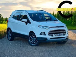White Used 2016 Ford Ecosport Titanium SUV | £6,695 (Fair price)