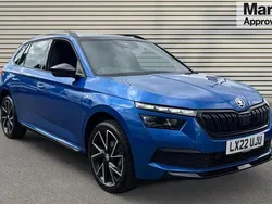 Blue Used 2022 Skoda Kamiq Monte Carlo SUV | £19,117 (Fair price)