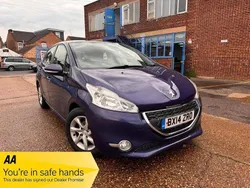 Blue Used 2014 Peugeot 208 Active Hatchback | £2,895 (Good price)