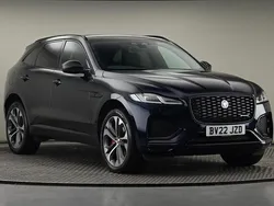 Portofino blue Used 2022 Jaguar F-Pace R-Dynamic SUV | £31,700 (Fair price)