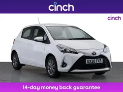 White Used 2020 Toyota Yaris Hatchback | £11,049 (Good price)