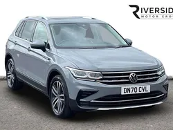 Moonstone grey Used 2020 VW Tiguan Elegance SUV | £20,990 (Fair price)