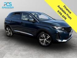 Blue Used 2021 Peugeot 3008 Allure Hatchback | £12,295 (Fair price)