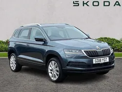 Grey Used 2018 Skoda Karoq SE L SUV | £16,500 (Fair price)