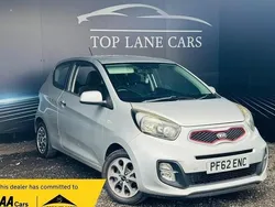 Silver Used 2013 Kia Picanto City Hatchback | £3,250 (Fair price)