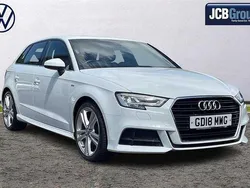 White Used 2018 Audi A3 S-Line Hatchback | £14,495 (Good price)