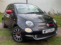 Black Used 2023 Fiat 500C Red Cabriolet | £13,850 (Fair price)
