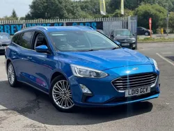Blue Used 2019 Ford Focus Titanium X Estate | £10,290 (Good price)
