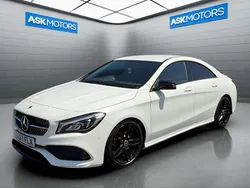 White Used 2017 Mercedes CLA180 AMG line Sedan | £14,499 (Fair price)