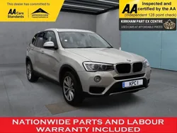 Silver Used 2014 BMW X3 Luxury Line SUV | £8,395 (Fair price)