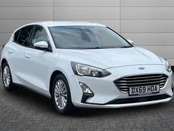 White Used 2019 Ford Focus Titanium Hatchback | £10,750 (Fair price)