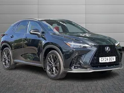 Graphite black Used 2024 Lexus NX450h+ Sport Line SUV | £47,895 (Fair price)