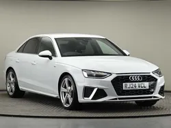 White Used 2024 Audi A4 S-Line Sedan | £25,000 (Good price)