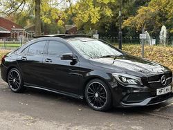 Black Used 2017 Mercedes CLA180 AMG line Sedan | £11,895 (Fair price)