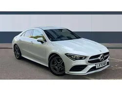 White Used 2020 Mercedes CLA220 AMG Line Premium Sedan | £21,446 (Fair price)