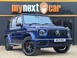 Blue Used 2021 Mercedes G63 AMG AMG SUV | £149,995 (Expensive)