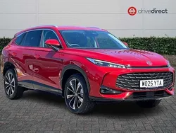 Tri coat dynamic red New 2025 MG HS Trophy SUV | £22,230 (Fair price)