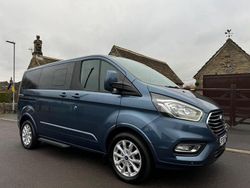 Blue Used 2018 Ford Tourneo Custom Titanium Van | £9,990