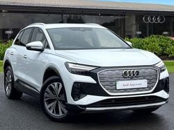 White Used 2022 Audi Q4 e-tron Sport SUV | £21,690 (Good price)