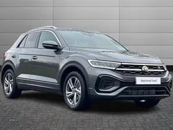 Indium grey Used 2025 VW T-Roc R-line SUV | £31,595 (Expensive)