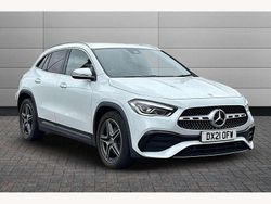 White Used 2021 Mercedes GLA200 AMG line SUV | £24,890 (Fair price)