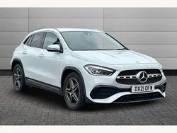 White Used 2021 Mercedes GLA200 AMG line SUV | £24,990 (Fair price)