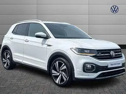 White Used 2019 VW T-Cross R-line SUV | £15,790 (Fair price)