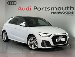 White Used 2020 Audi A1 S-Line Hatchback | £16,540 (Fair price)