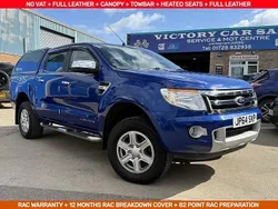 Blue Used 2014 Ford Ranger Limited Pickup | £11,295 (Good price)