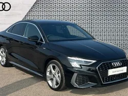 Black Used 2024 Audi A3 S-Line Sedan | £26,702 (Fair price)