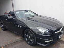Black Used 2012 Mercedes SLK200 AMG Cabriolet | £9,500 (Fair price)