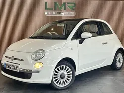 White Used 2012 Fiat 500 Lounge Hatchback | £3,150 (Good price)