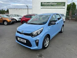 Blue Used 2018 Kia Picanto 2 Hatchback | £6,999 (Fair price)