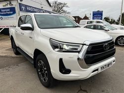 White Used 2021 Toyota HiLux Pickup | £23,495 (Good price)