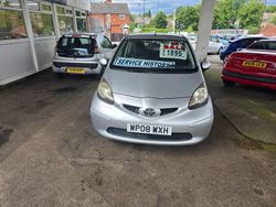 Silver Used 2008 Toyota Aygo Platinum Hatchback | £1,695 (Fair price)